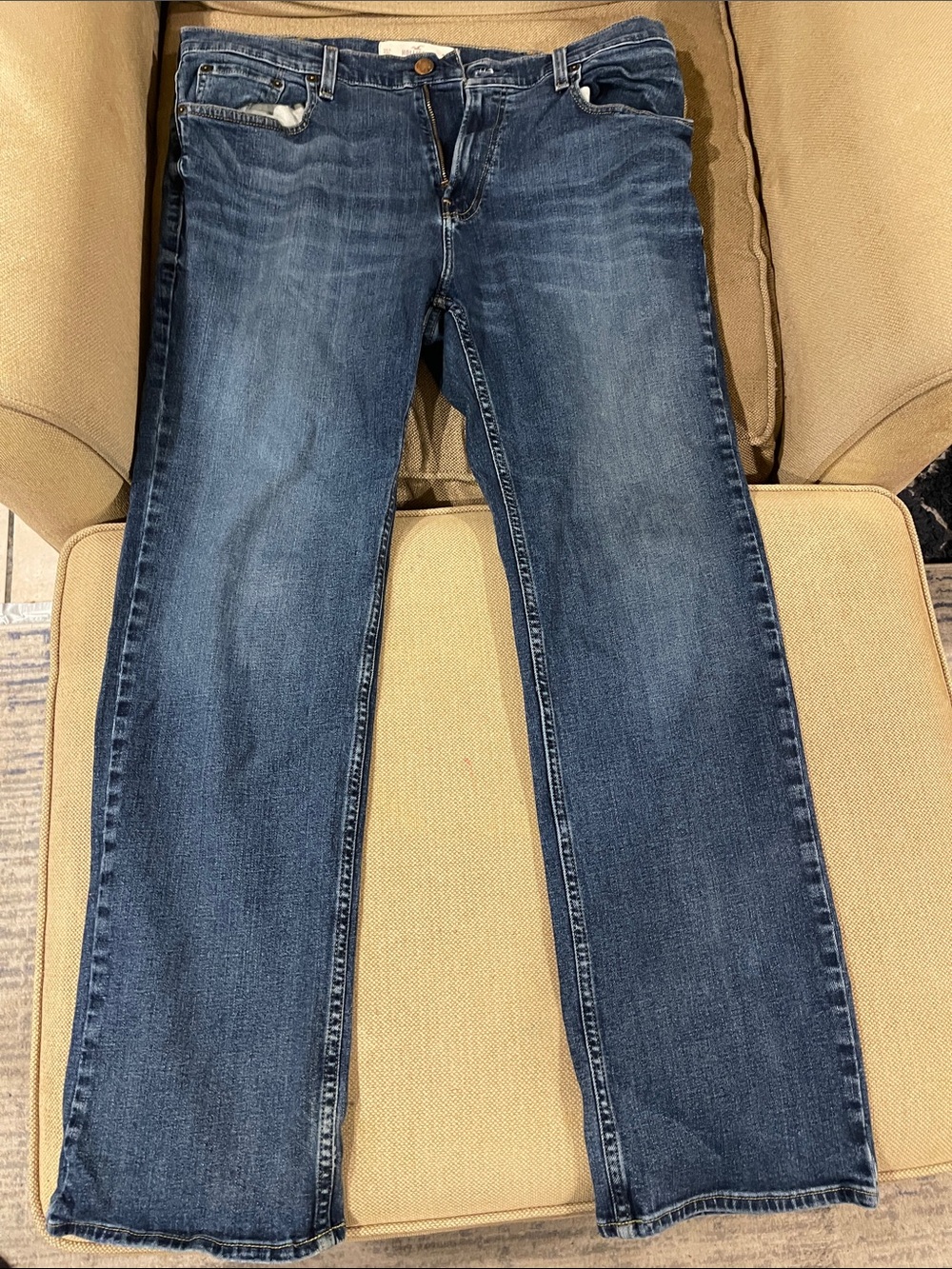 Hollister Men’s Medium Blue Straight Jeans